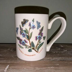 Portmeirion Botanic Garden Veronica Chamaedrys Speedwell 10oz Mug Like New